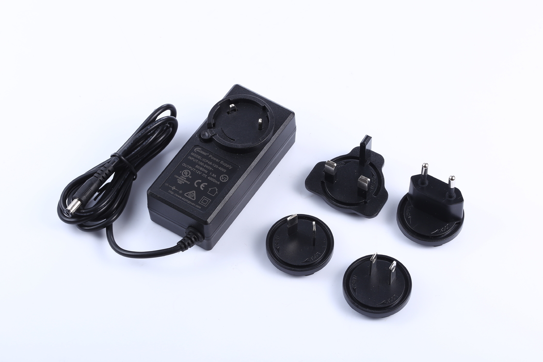 عالمي 48W AC DC محول قابس الطاقة USB الاتحاد الأوروبي المملكة المتحدة الولايات المتحدة CN KR متعدد التوصيل